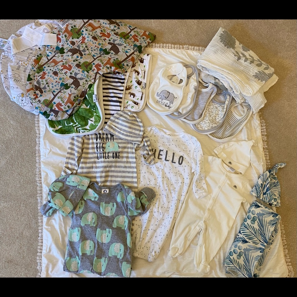 Newborn Baby Lot Gender Neutral